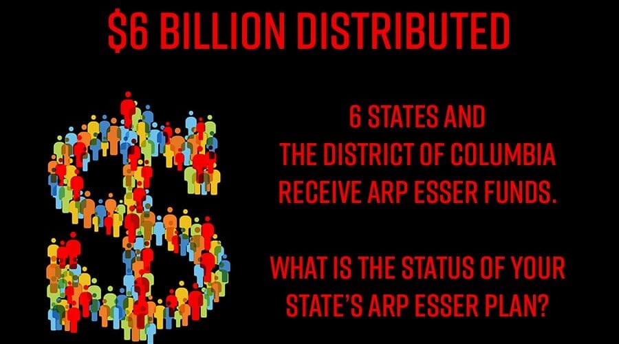 TODAY: $6 Billion Distributed to Six States and the District of Columbia; What is the Status of Your State’s ARP ESSER Plan?