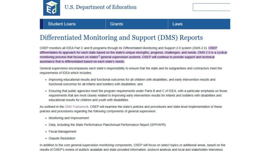 Virginia Remains Outlier as U.S. Dept. of Education Announces Close-Out of Monitoring in Arizona, Delaware, Florida, Hawaii, and Arizona